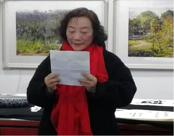 庆"三八"彰显汉中女子书画风彩张小萍水彩画展在汉中四宝堂隆重举行